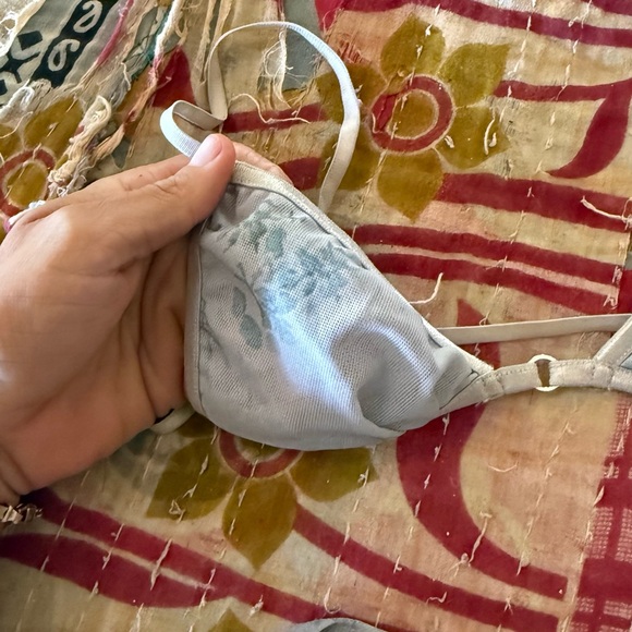 Stylish Blue Bralette - Picture 6 of 7